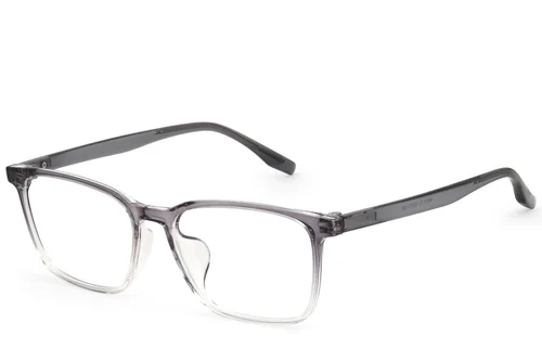 Lunettes rectangulaires grises TR90 #BS0620-0107