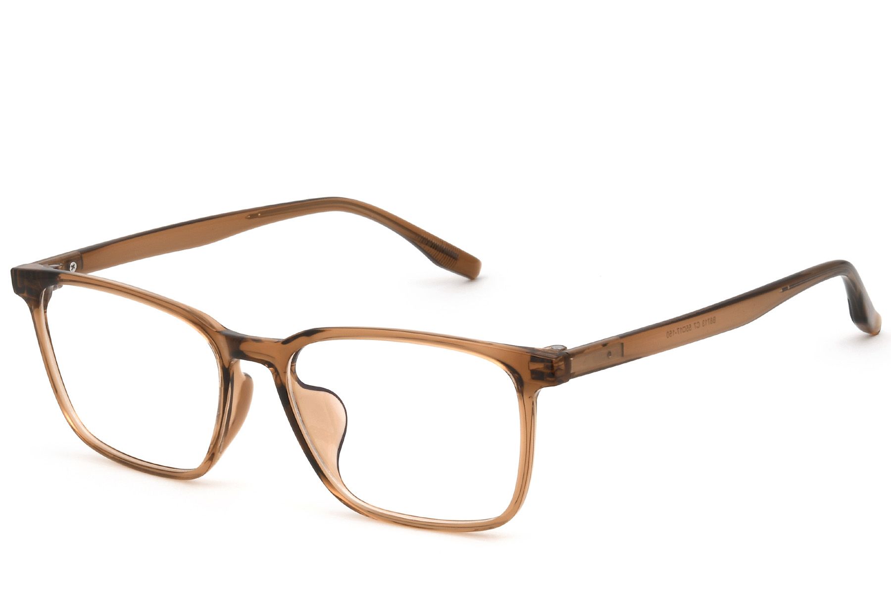 Rectangular Brown TR90 Glasses #BS0620-0111