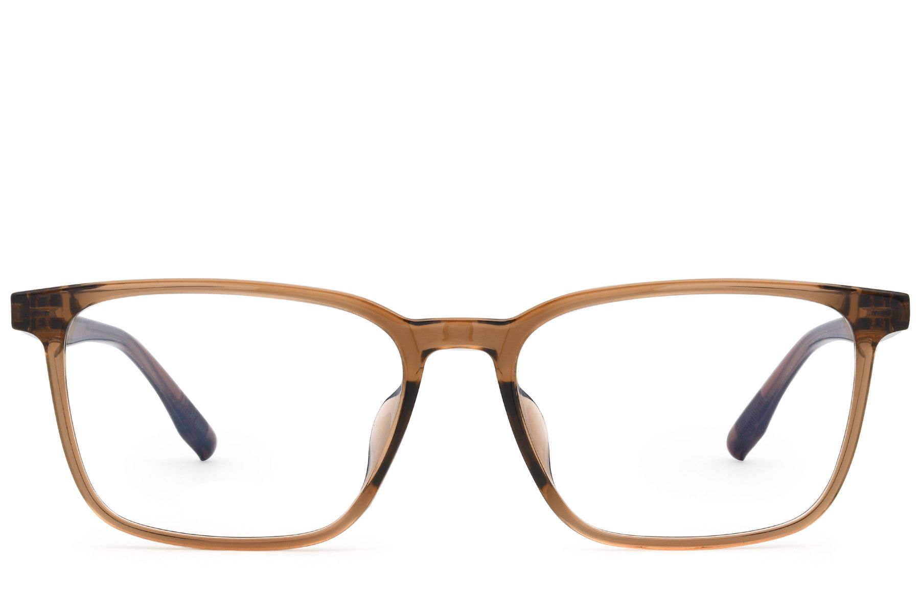 Rectangular Brown TR90 Glasses #BS0620-0111