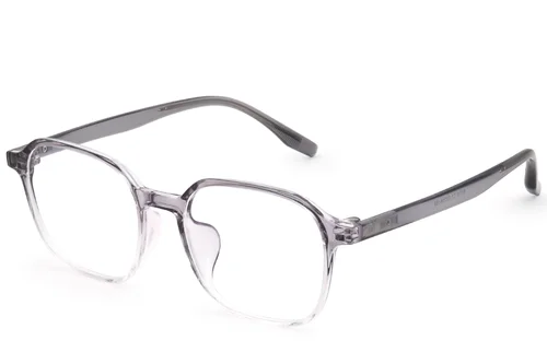 Lunettes rectangulaires grises TR90 #BS0620-0117