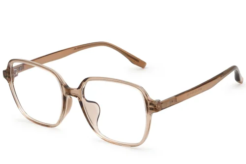 Lunettes rectangulaires marron TR90 #BS0620-0123
