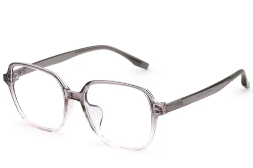 Lunettes rectangulaires grises TR90 #BS0620-0124