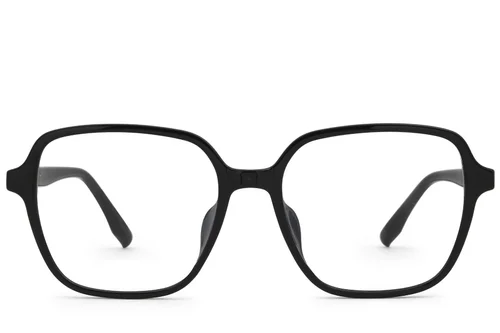 Lunettes rectangulaires noires TR90 #BS0620-0125