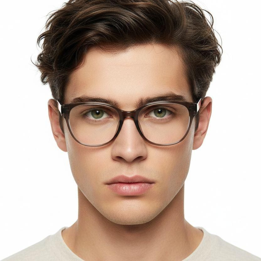 Butterfly Brown TR90 Glasses #BS0620-0135