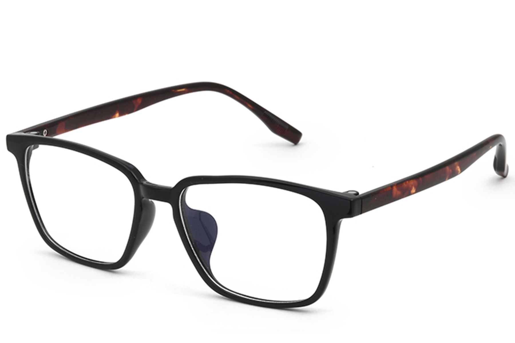 Rectangular Black TR90 Glasses #BS0620-0138