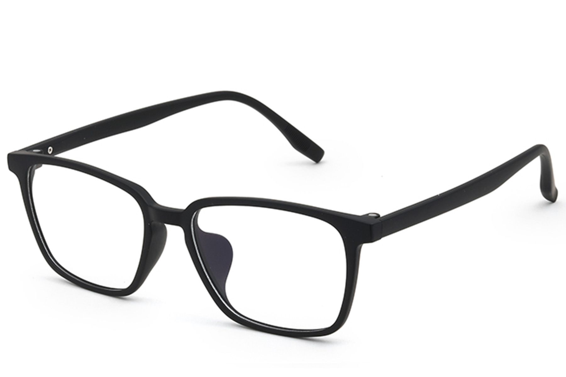 Rectangular Black TR90 Glasses #BS0620-0139