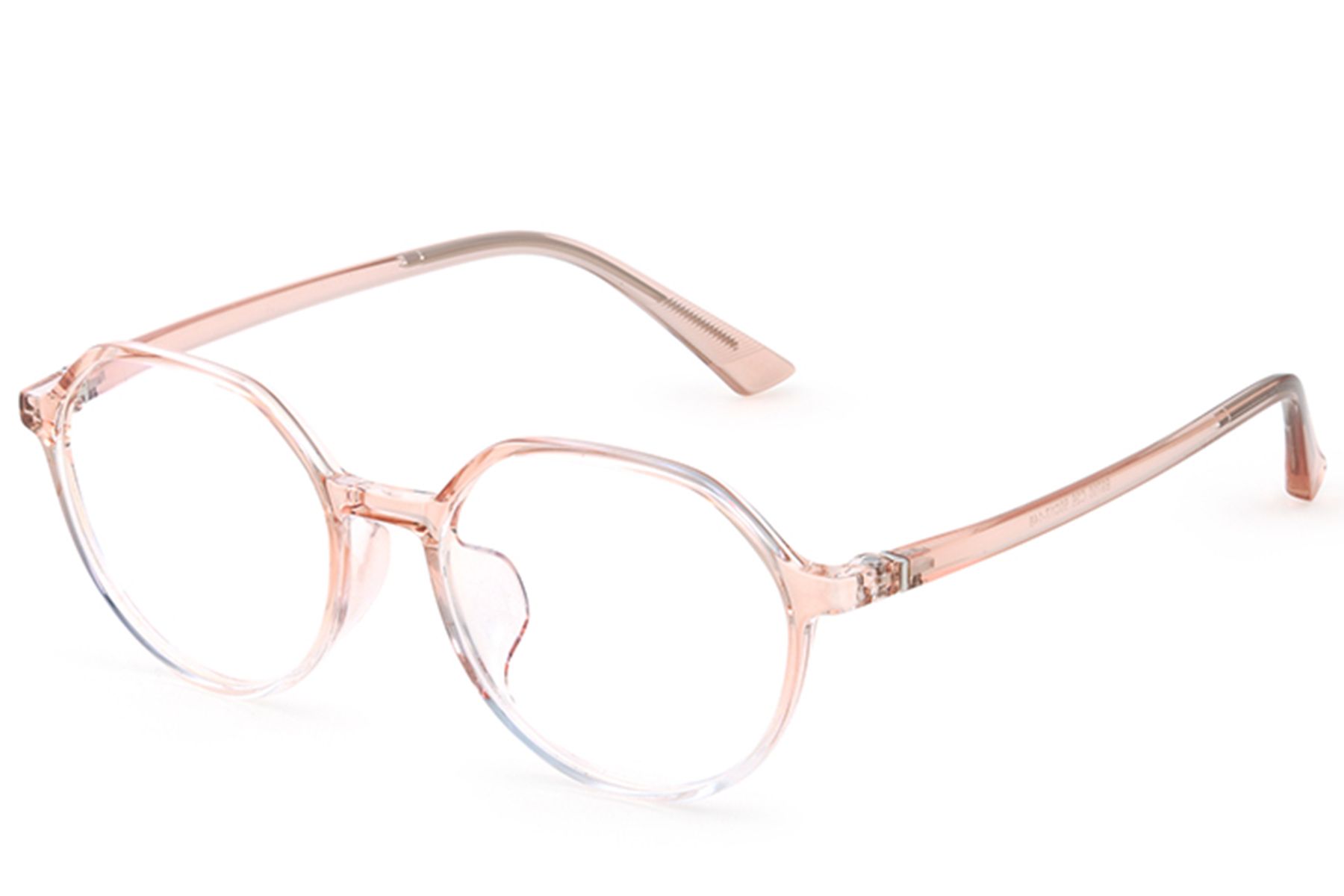 Geometric Pink TR90 Glasses #BS0620-0143