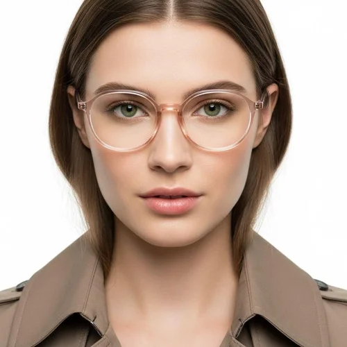 Lunettes géométriques roses TR90 #BS0620-0143