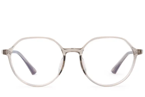 Lunettes géométriques grises TR90 #BS0620-0145