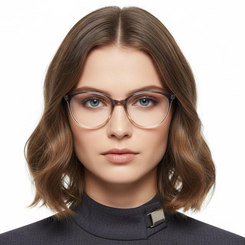 Butterfly Gray TR90 Glasses #BS0620-0148