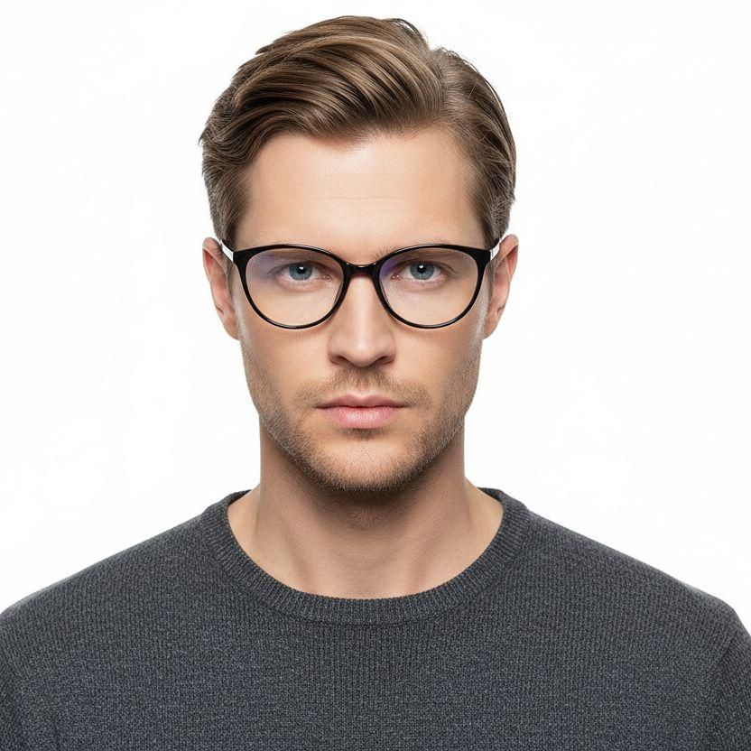 Butterfly Black TR90 Glasses #BS0620-0150