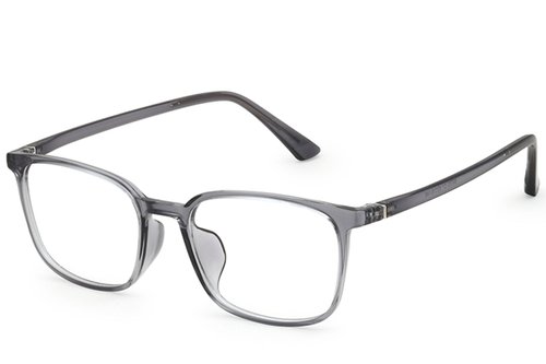 Lunettes rectangulaires grises TR90 #BS0620-0152