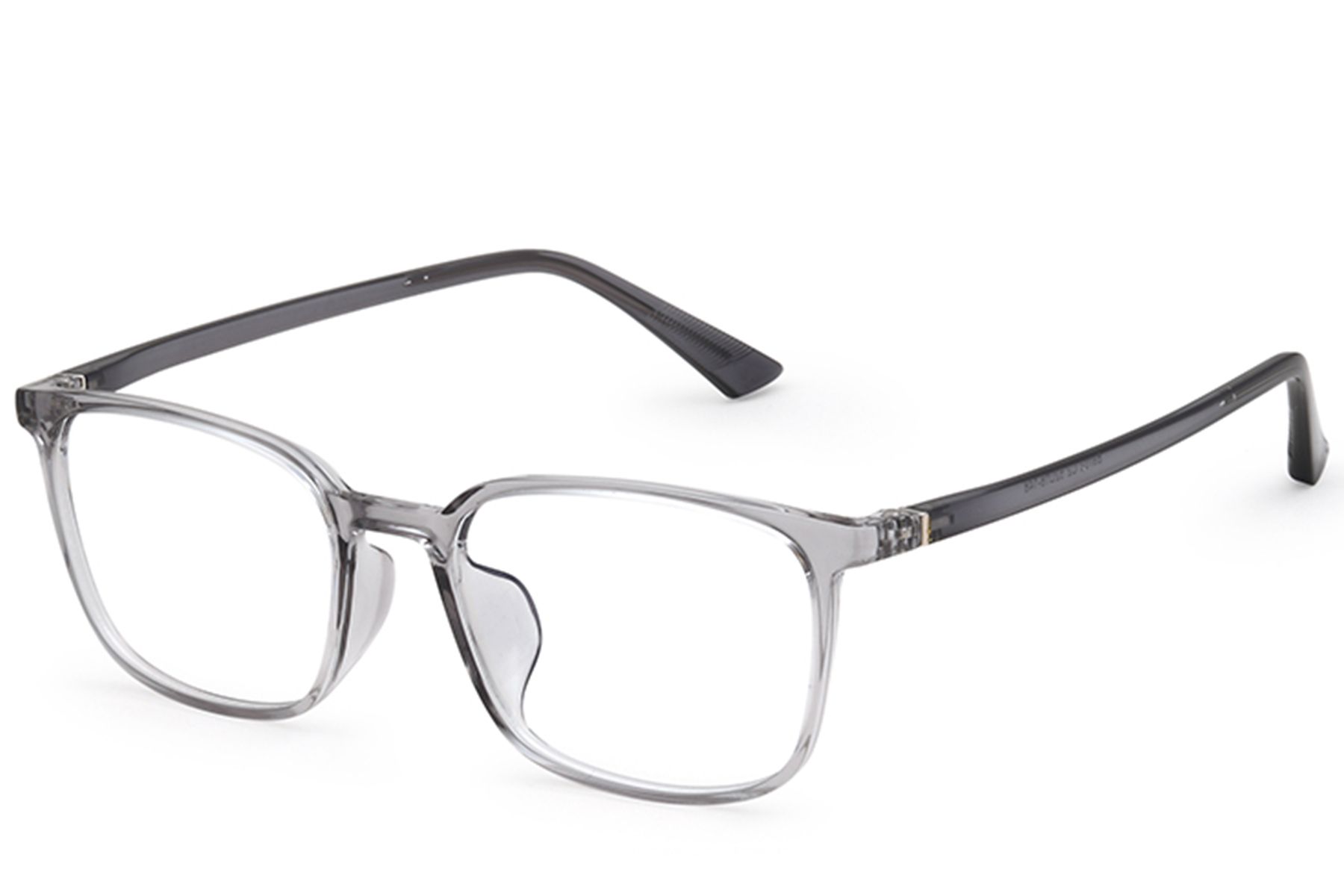 Rectangular Gray TR90 Glasses #BS0620-0153