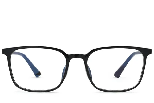 Lunettes rectangulaires noires TR90 #BS0620-0154