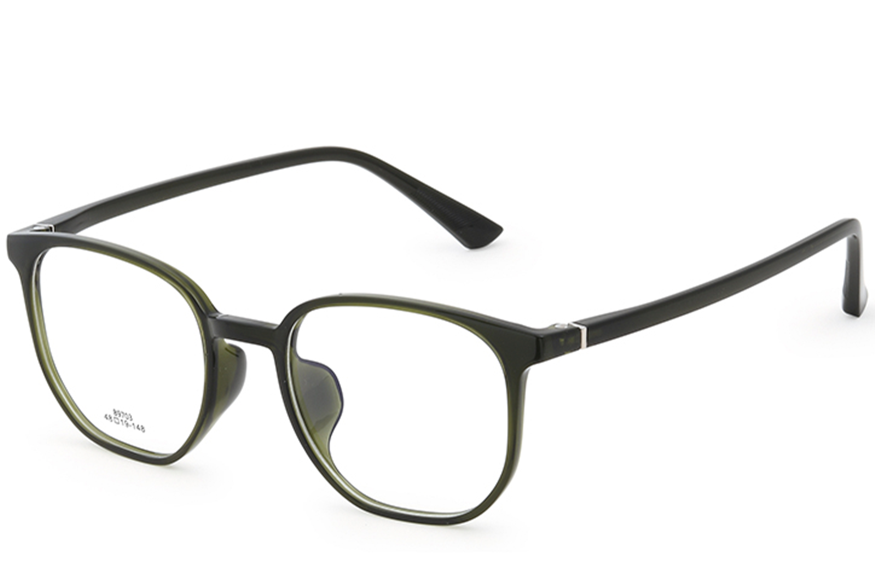 Rectangular Green TR90 Glasses #BS0620-0157