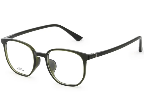 Rectangular Green TR90 Glasses #BS0620-0157