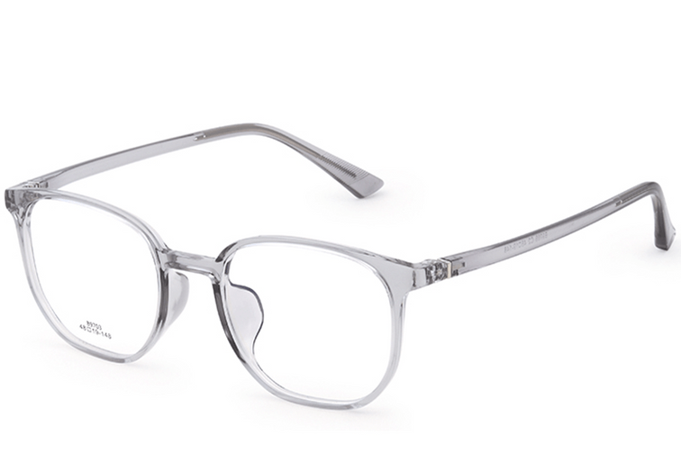 Rectangular Gray TR90 Glasses #BS0620-0158