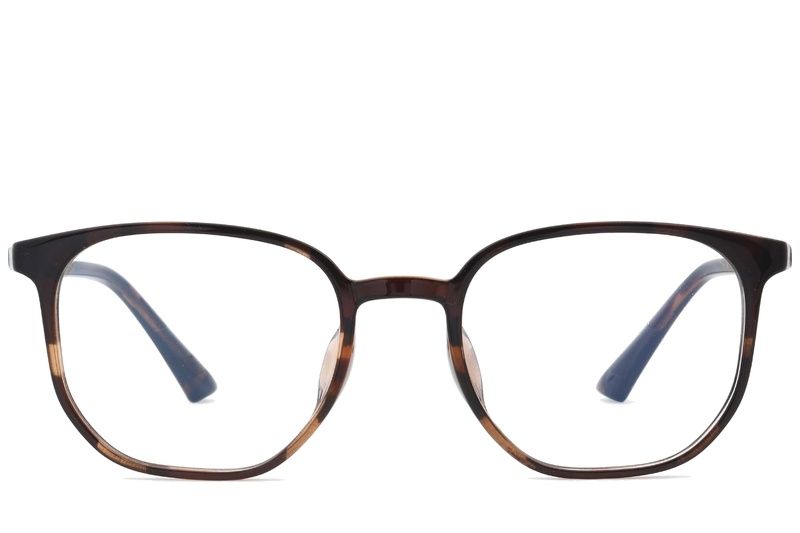 Rectangular Tortoiseshell TR90 Glasses #BS0620-0159