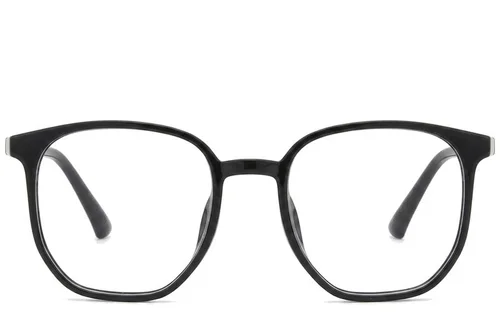 Lunettes rectangulaires noires TR90 #BS0620-0160