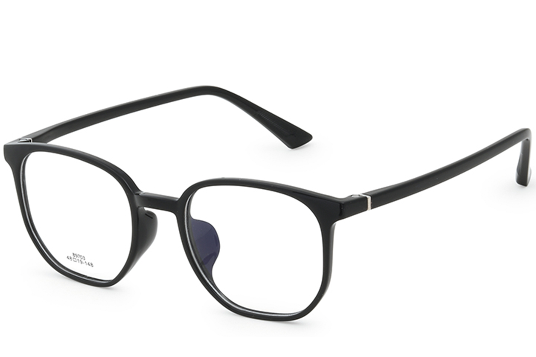 Gafas rectangulares negras TR90 #BS0620-0160