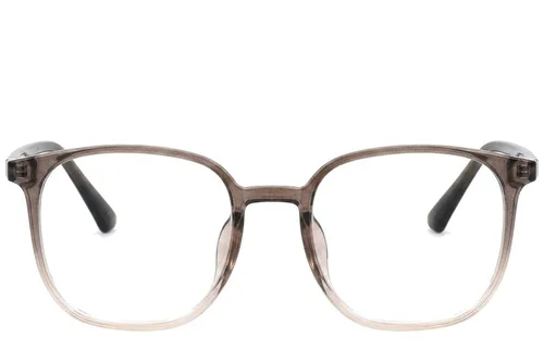 Lunettes rectangulaires marron TR90 #BS0620-0161