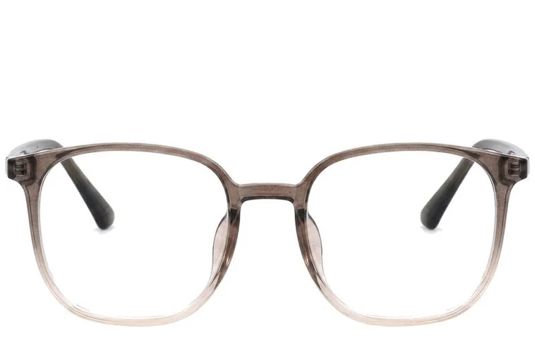 Lunettes rectangulaires marron TR90 #BS0620-0161