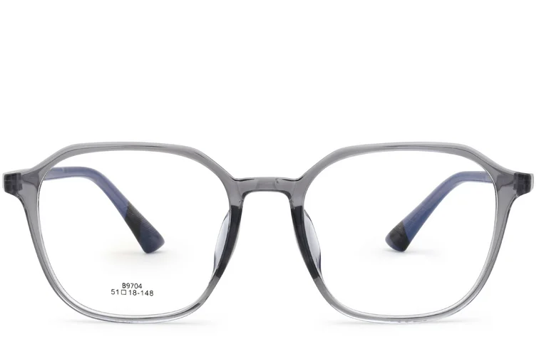 Lunettes rectangulaires grises TR90 #BS0620-0162