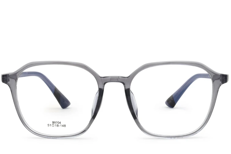Gafas rectangulares grises TR90 #BS0620-0162
