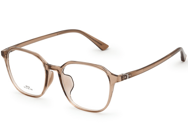 Gafas rectangulares TR90 marrones #BS0620-0163