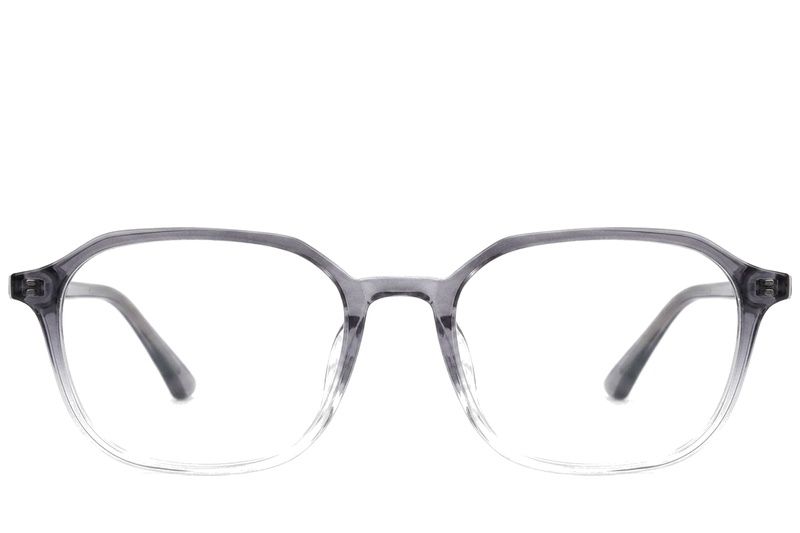 Rectangular Gray TR90 Glasses #BS0620-0164