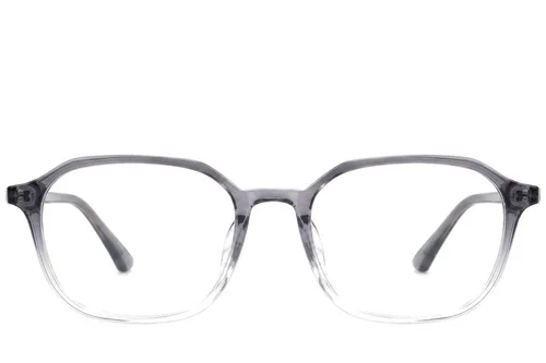 Lunettes rectangulaires grises TR90 #BS0620-0164