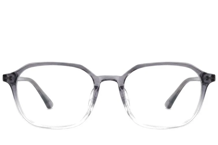 Rectangular Gray TR90 Glasses #BS0620-0164