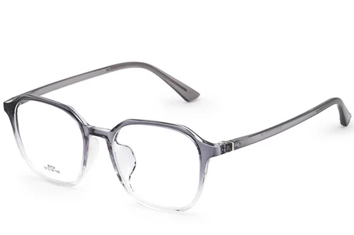 Lunettes rectangulaires grises TR90 #BS0620-0164