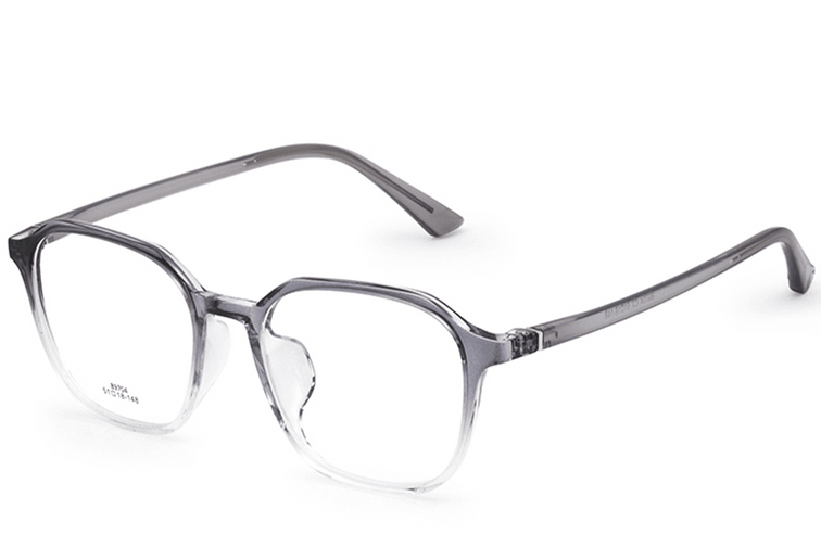 Gafas rectangulares grises TR90 #BS0620-0164