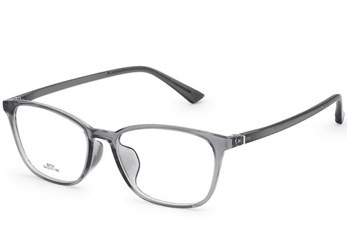 Lunettes rectangulaires grises TR90 #BS0620-0167