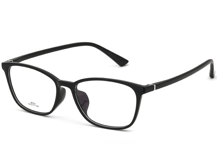 Rectangular Black TR90 Glasses #BS0620-0169