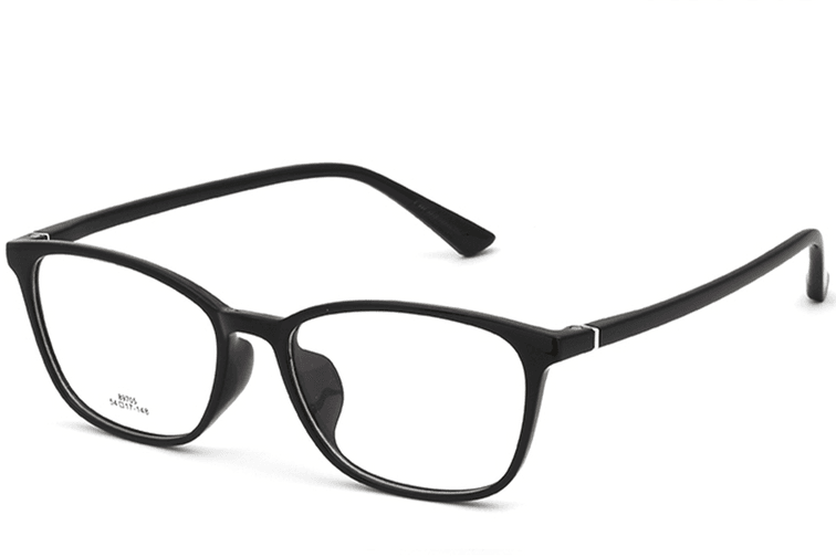Rectangular Black TR90 Glasses #BS0620-0169