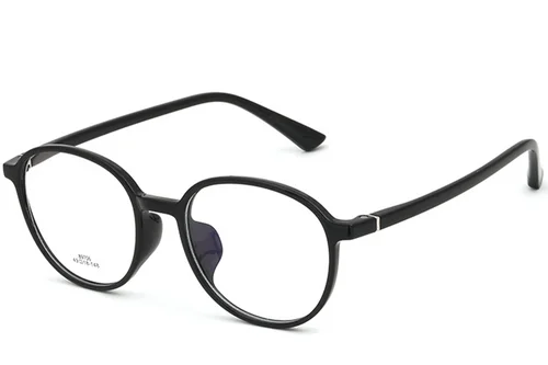 Lunettes ovales noires TR90 #BS0620-0174