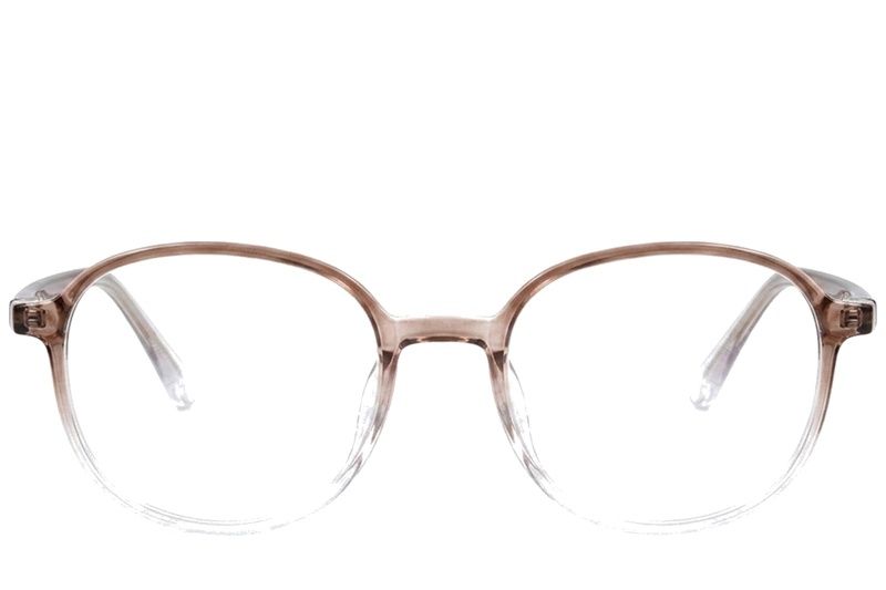 Ovale bruine TR90-bril #BS0620-0176