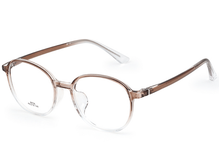 Oval Brown TR90 Glasses #BS0620-0176