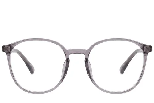 Lunettes ovales grises TR90 #BS0620-0177