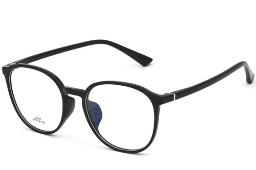 Oval Black TR90 Glasses #BS0620-0180