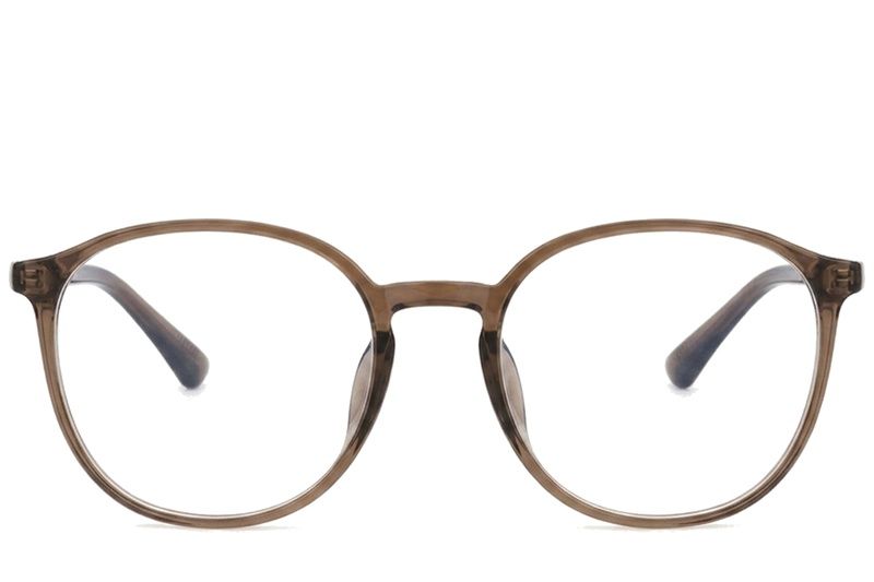 Ovale bruine TR90-bril #BS0620-0181