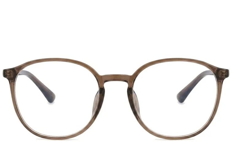 Ovale bruine TR90-bril #BS0620-0181