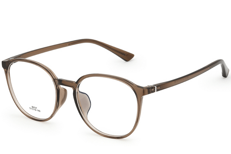 Oval Brown TR90 Glasses #BS0620-0181