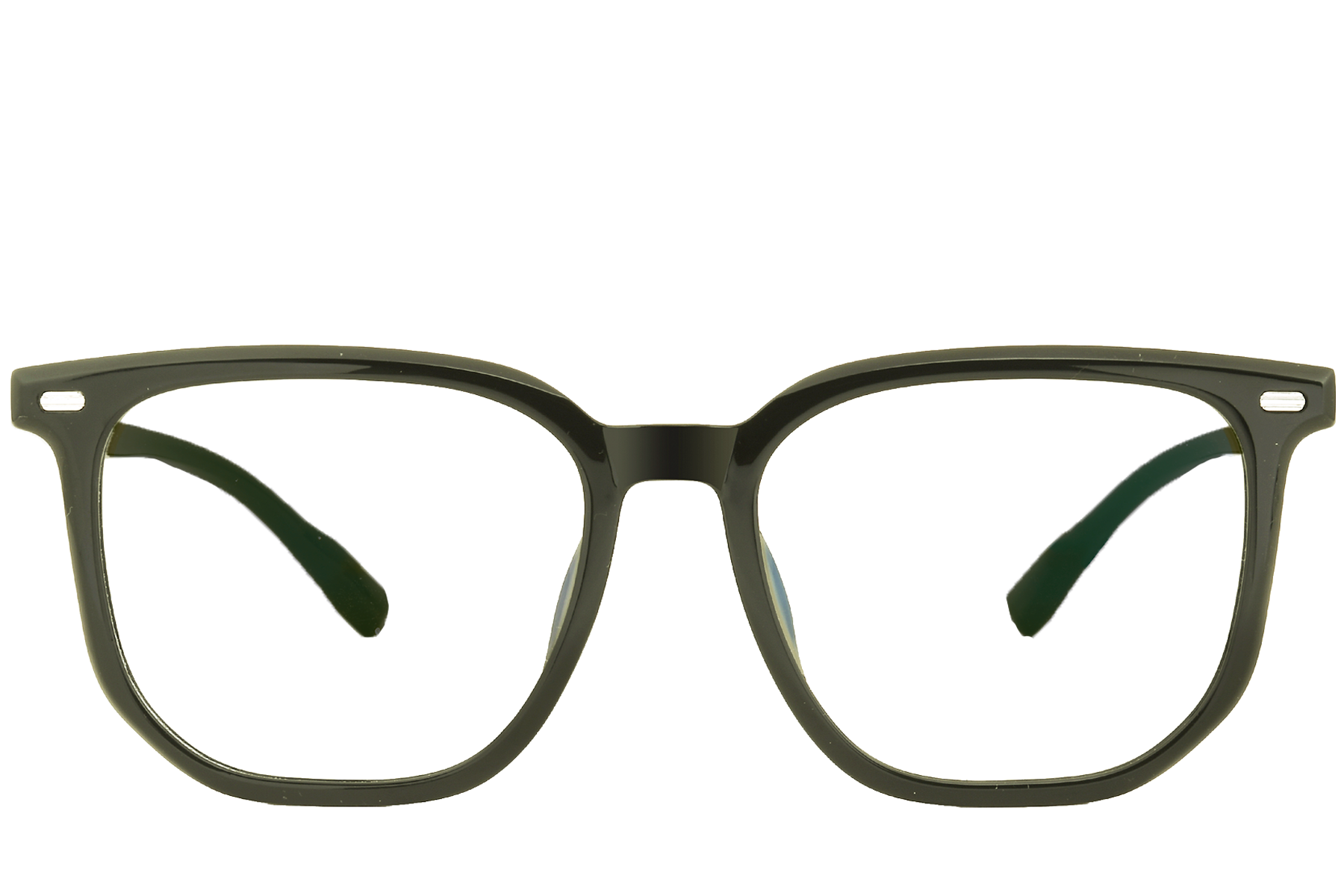 Rectangular Green TR90 Glasses #BS0620-0183