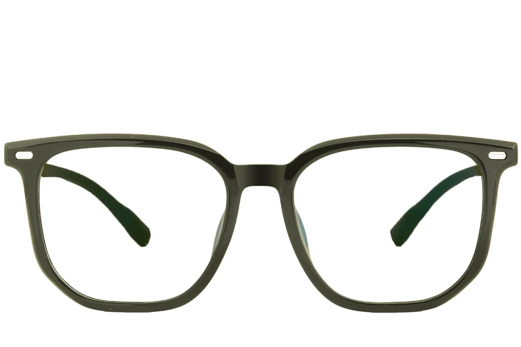 Lunettes rectangulaires vertes TR90 #BS0620-0183