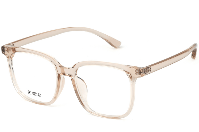Gafas rectangulares TR90 naranjas #BS0620-0184