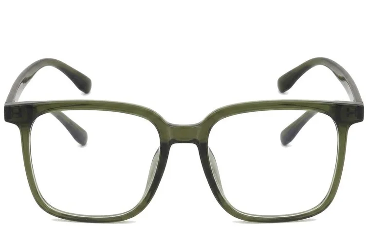Rectangular Green TR90 Glasses #BS0620-0186