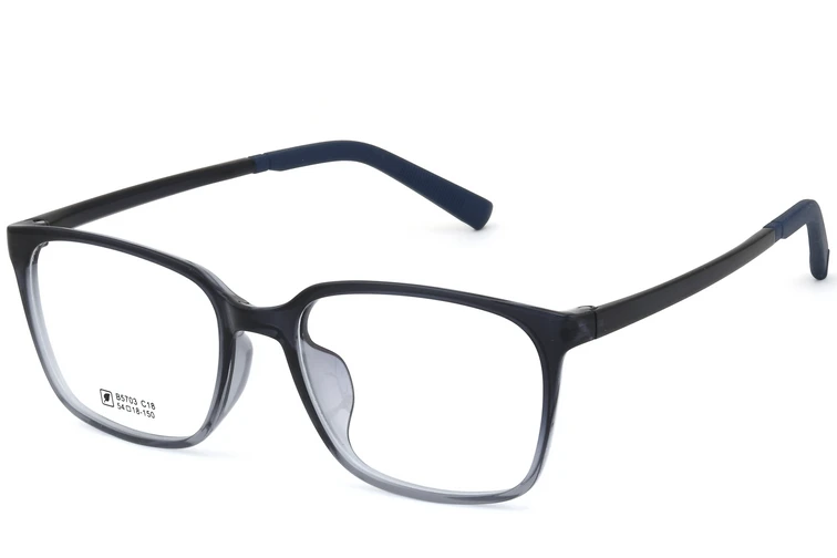 Gafas rectangulares azules TR90 #BS0620-0190